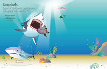 Load image into Gallery viewer, Usborne First Sticker Book - SHARKS and RAYS