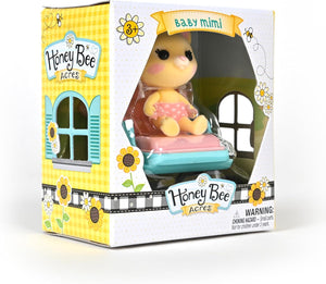 Honey Bee Acres - Rainbow Ridge Baby Flocked Figure, Baby Mimi