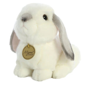Aurora Miyoni 8" Lop Eared Rabbits Bundle: Grey Ears & Tan Ears