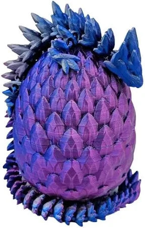 Zorbitz - Twiddle Dragon Sensory Fidget Toy: Blue/Fuchsia