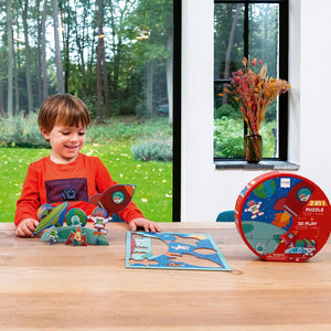 Scratch Europe 3D Play Puzzle SPACE, 32 pieces