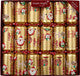 Load image into Gallery viewer, Robin Reed English Holiday Christmas Crackers - Racing Santa Ho Ho Ho, 6 Count
