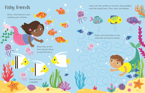 Usborne Wipe-Clean Activity Book: MERMAID ACTIVITIES