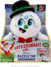 Load image into Gallery viewer, The Elf on the Shelf Elf - Razzle The Snowman Plush and Book, Special 2025 Edition