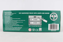 Load image into Gallery viewer, Daron New York City Sanitation Truck with Lights &amp; Sound
