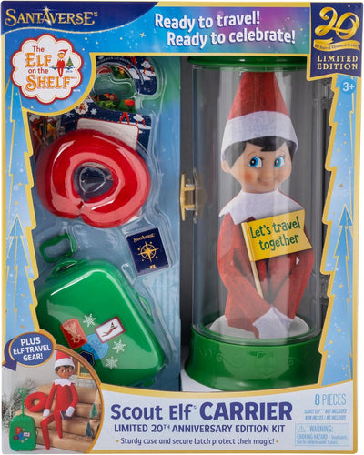 The Elf on the Shelf Scout: Elf Carrier - 20th Anniversary Limited Edition Kit