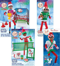 Load image into Gallery viewer, The Elf on The Shelf Sporting Set: Polar Props™ North Pole Pitch Kit, Pickleball Play Pack, Claus Couture Collection® Touchdown Tidings Set, &amp; Karate Kicks Set