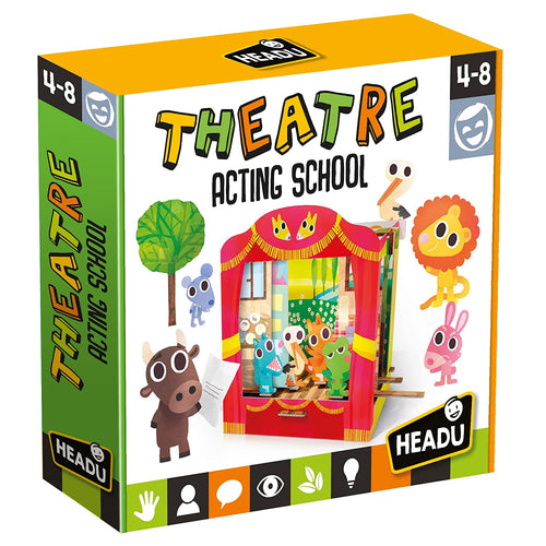 HEADU Theatre Acting School EN51852 Educational Toy for Kids, Boys, and Girls Ages 3 to 6 years old