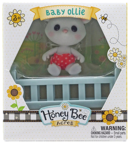 Honey Bee Acres - Rainbow Ridge Baby Flocked Figure, Baby Ollie