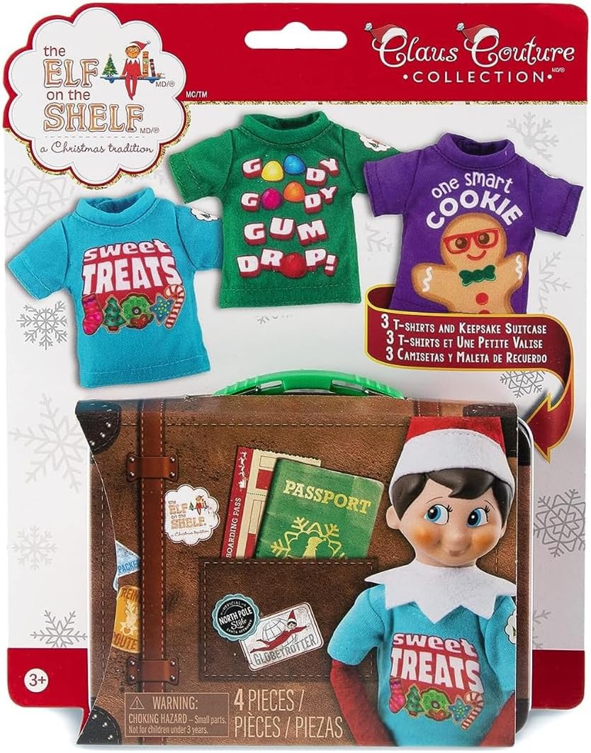 The Elf on the Shelf Claus Couture Sweet Treats Tees (Scout Elves Not Included)