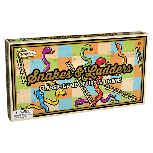 Schylling Snakes & Ladders Counting Game