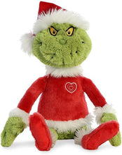 Load image into Gallery viewer, Aurora Plush - Bundle of 2: Grinch Santa &amp; Max with Antler, 18&quot;