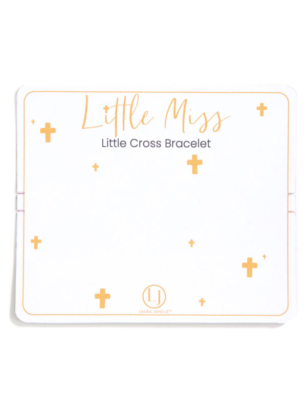 Little Cross Bracelet - Little Miss