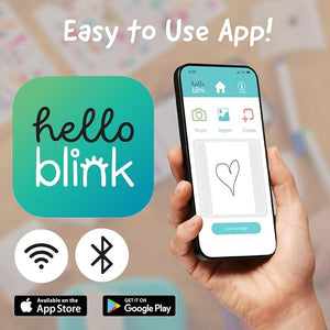 Ceaco - Hello Blink Sticker Maker: Create and Print Your Own Stickers On the Go!
