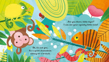 Load image into Gallery viewer, Usborne Little Peek Through Books - Are You There Little Tiger?