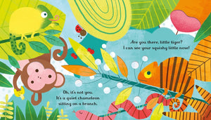Usborne Little Peek Through Books - Are You There Little Tiger?