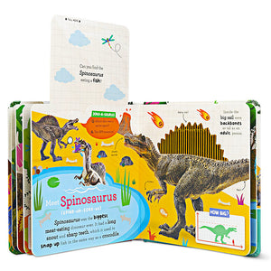 Let's Explore: Dinos (Board book)