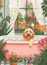 Load image into Gallery viewer, Cobble Hill 500 Piece Jigsaw Puzzle - Blooms &amp; Bubbles (Poster Included)