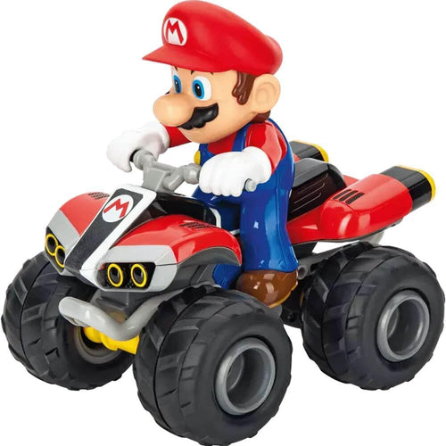 Carrera Radio Remote Control Toy Car Vehicle - Nintendo 2.46Hz Mario Kart: Mario Quad