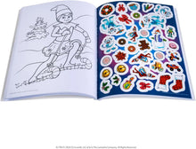 Load image into Gallery viewer, The Elf on the Shelf - SnoBiggie Bundle: Little Grunt Plush Yeti, Santa&#39;s North Pole Friends Activity Book, and Mini SnoBiggie Clip-On