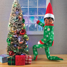 Load image into Gallery viewer, The Elf on The Shelf: Snowflake Snuggle PJs, Bundle-Up Puffer Vest, and Snowflake Sweetie Dress