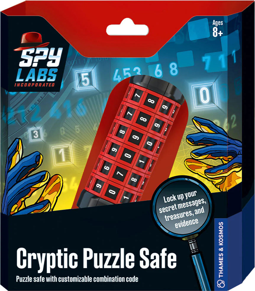 Spy Labs: Cryptic Puzzle Safe