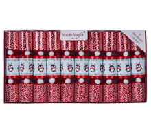 Load image into Gallery viewer, Robin Reed English Holiday Christmas Crackers - Penguin Party, 10 Count