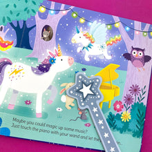 Load image into Gallery viewer, Usborne Wand Books - Enchanting Interactive Board Book with Magical Wand: Unicorn Magic