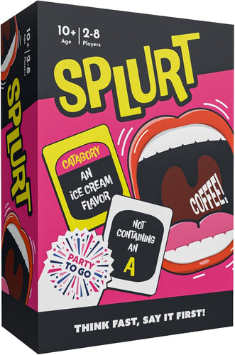 Gamewright - Splurt: The Fast-Talking, Quick-Thinking Card Game!