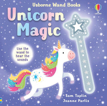 Load image into Gallery viewer, Usborne Wand Books - Enchanting Interactive Board Book with Magical Wand: Unicorn Magic