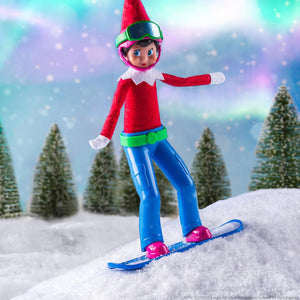 The Elf on the Shelf - MagiFreez: Swish and Sleigh Snowboard Set (Scout Elf Not Included)