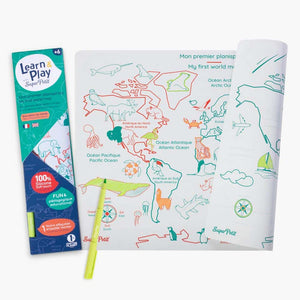 Super Petit Learn & Play My First World Map