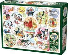 Load image into Gallery viewer, Cobble Hill 1000 Piece Family Jigsaw Puzzle - Dog Thoughts (Poster Included)