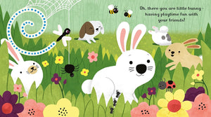 Usborne Little Peek Through Books - Are You There Little Bunny?