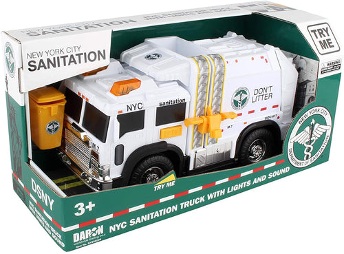 Daron New York City Sanitation Truck with Lights & Sound