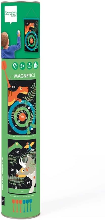 Scratch Europe - Magnetic Darts: DINO WORLD, Large