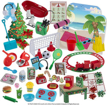 Load image into Gallery viewer, The Elf on The Shelf Set of 2: Polar Props 24-Day Ultimate Elf Ideas Kit &amp; Santa&#39;s North Pole Friends Activity Book