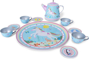 Floss & Rock Rainbow Fairy Musical Tea Set, 11 Pieces