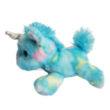 Load image into Gallery viewer, Bundle of 2 Aurora 7&quot; Stuffed Beanbag Animals - Blueberry Ripple Unicorn &amp; Tutti Frutti Pegasus