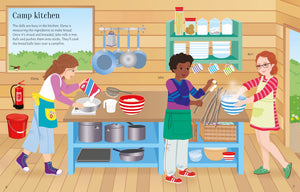 Usborne - Sticker Dolly Dressing Activity Book: Summer Camp