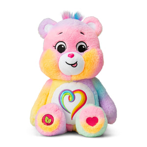 Schylling Care Bear Medium Plush - Cheer Bear, 13"