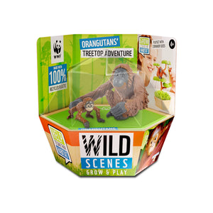 Wild Scenes Orangutans’ Treetop Adventure - PlayMonster