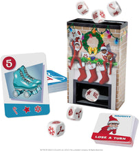 Load image into Gallery viewer, The Elf on the Shelf Down the Chimney Dice and Card Game