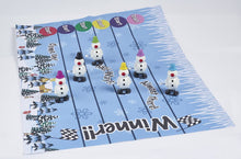 Load image into Gallery viewer, Robin Reed English Holiday Christmas Crackers - Racing Snowman, 6 Count