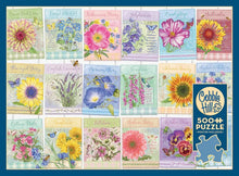 Load image into Gallery viewer, Cobble Hill 500 Piece Jigsaw Puzzle - Seed Packets (Poster Included)