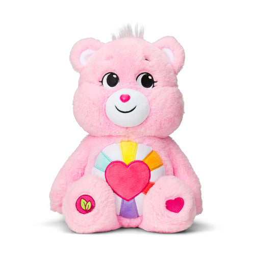 Schylling Care Bear Medium Plush - Cheer Bear, 13