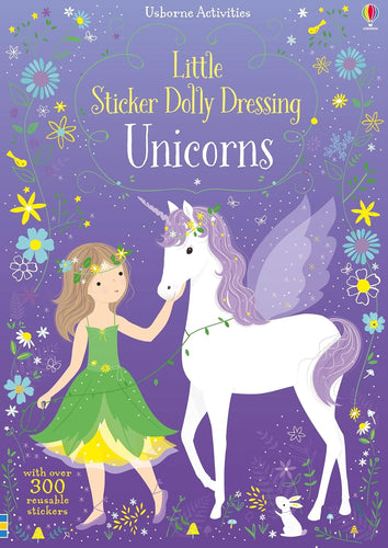Usborne - Little Sticker Dolly Dressing Activity Book: UNICORNS