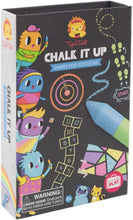 Load image into Gallery viewer, Schylling - Tiger Tribe: Chalk It Up - Games for Outdoors - Guided Activity Book &amp; 5 Sidewalk Chalks