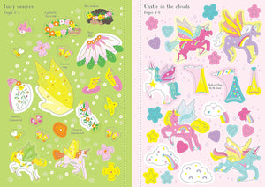Usborne - Little Sticker Dolly Dressing Activity Book: UNICORNS