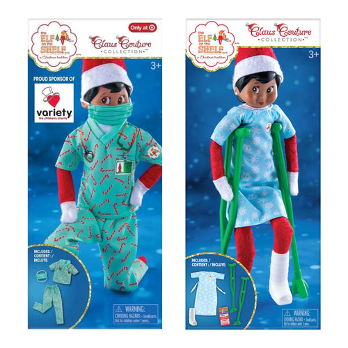 The Elf on the Shelf Claus Couture All Better Bundle: Elf Care Kit and Elf Care Hero